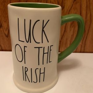 Rae Dunn Luck of the Irish Tall mug